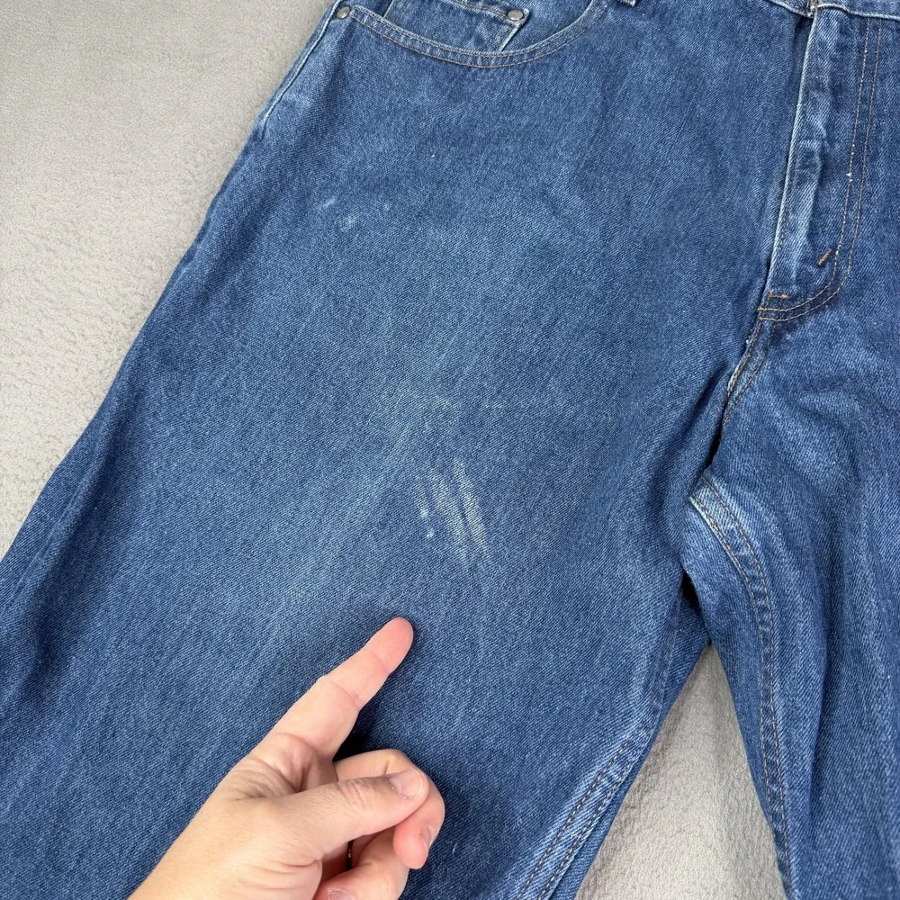 Vintage Levis Silvertab Baggy Jeans Mens 38x24 Blue‎ Denim Loose Fit Grunge 90s